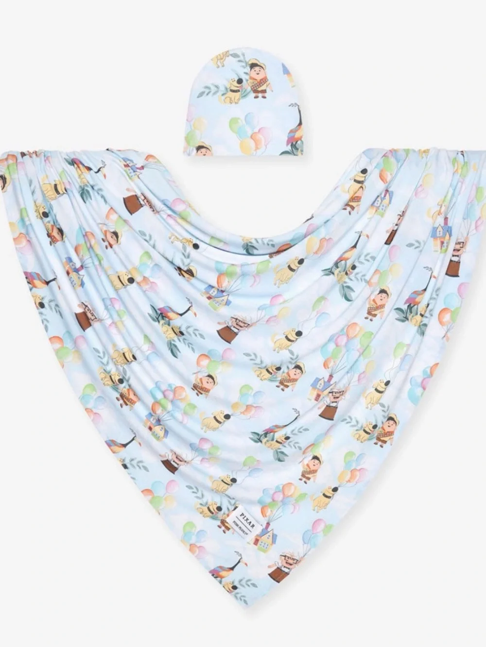 NIB Posh Peanut Disneys Pixar Up Swaddle Set